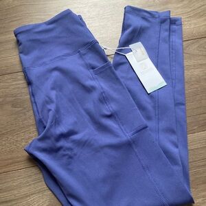 Balance Collection Purple/blue pocketed  Leggings NWT S